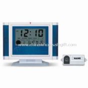 Multifunction Jumbo LCD Clock with Calendar and Wireless Doorbell images