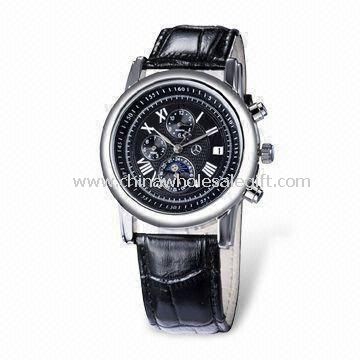 Stainless Steel Watch Mechanical Watch with Automatic Movement