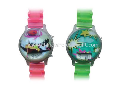 3D characters floating Bubble Watch