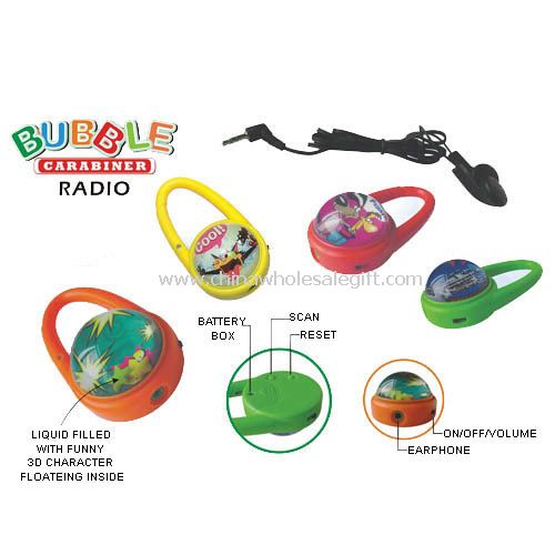 Bubble Carabiner Radio