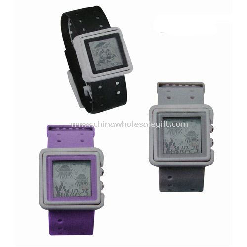 Orologio con display animato divertente