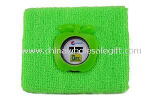 Sports wristband with watch images