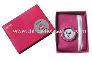 Wristband wallet with digital watch images
