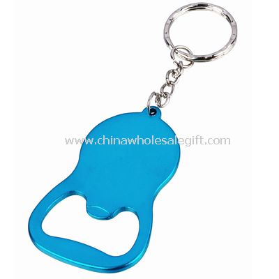 card bottle opener with keychain
