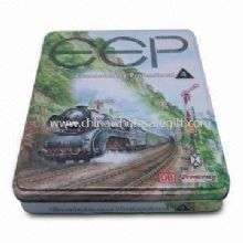 Rectangular-shaped CD Tin Box images