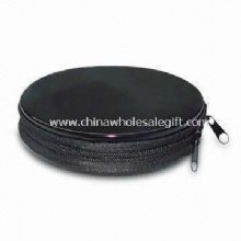 Tin Round DVD/CD Case with Zipper images