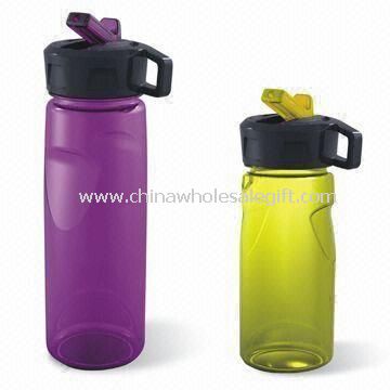 Botellas de 650 ml de agua con tapa hecha de paja Tritan