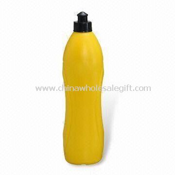 Botol plastik berwarna-warni olahraga air