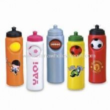 Colorful 750mL Plastic Sports Water Bottles images