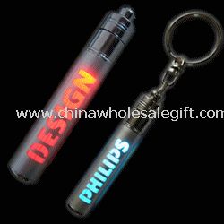 LED logotipo keychain