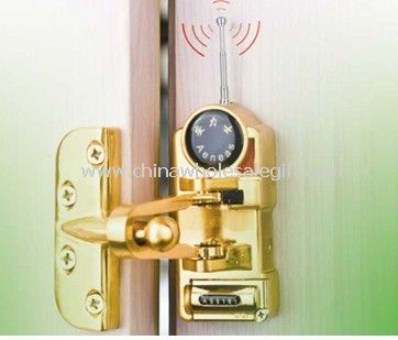 magnetic wireless door alarm with lock
