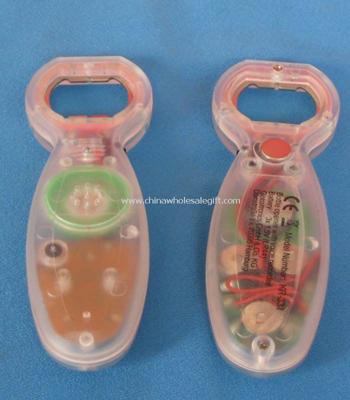 Bottle Opener with Recording Function