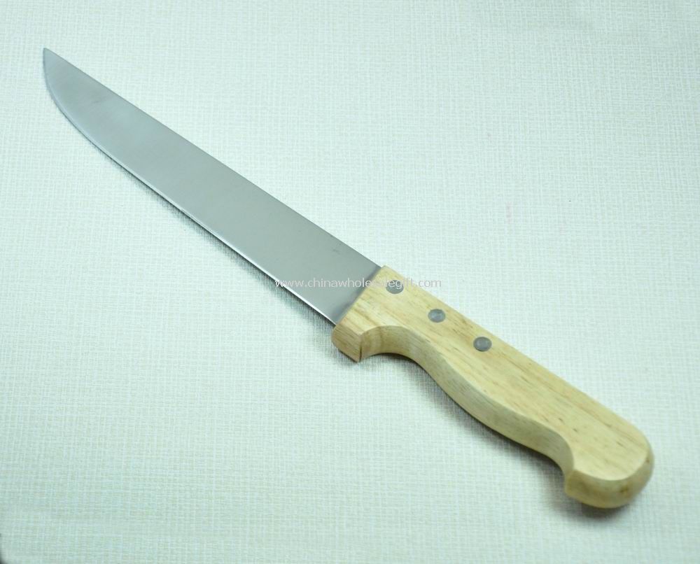Stainless steel blade with laser sand finished knife