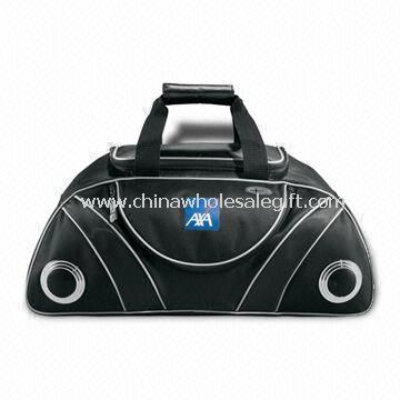 Gym Bag with Speakers for CD and MP3 Player