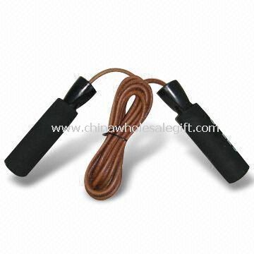 Luxury/Weighted Jump Rope Made of Leather