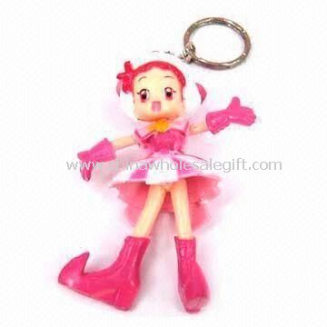 Plastic Keychain with Customized Requirements