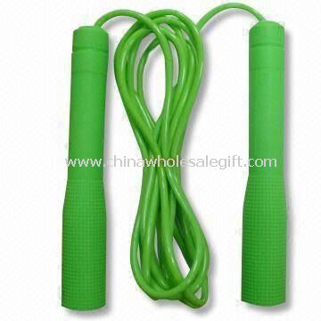 PVC Jump Rope with Plastic Handle Suitable for Fitness
