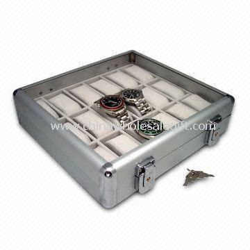Aluminum Watch Case with Chrome-plated Plastic Corner