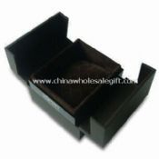 Plastic Watch Packaging Box with Acrylic and White Silkscreen images