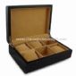 Watch Box with High Glossy Black Finish and Velvet Lining small picture