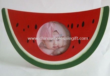 Cadre de Photo de forme melon d'eau