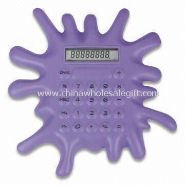 Drip Shaped Calculator with Logo Space on Toes