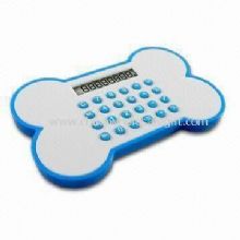 Bone-shaped 8-digit Promotional Calculators images