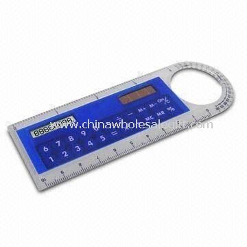 Ruler/8-digit Calculator