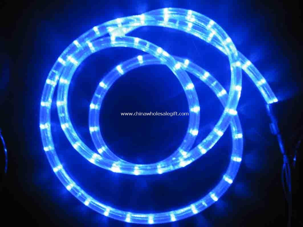 4 fils rond de lumière de corde de LED