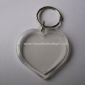 Heart Acrylic photo frame with key ring small picture