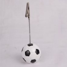 Memo holder in football shape images