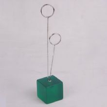 Memo holder with two clips images