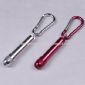 Metal flashlight with carabiner small picture