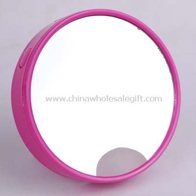 Cosmetic mirror with LED light