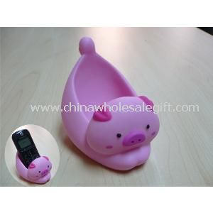Pig moblile phone holder