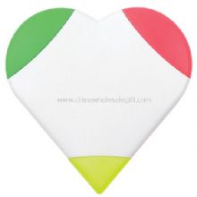 Heart shape highlighter pen set images