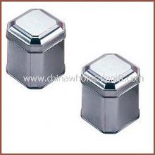 Octagon shape tin box images