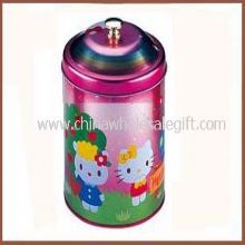 Round shape Cookie jar with plastic knob images