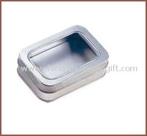 Rectangle Box With window lid