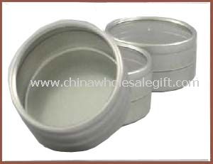 Round Box With glass lid or PVC lid