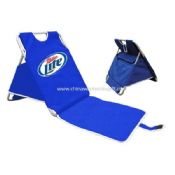 Beach chair with cooler bag images