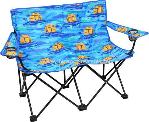 Chaise de plage double