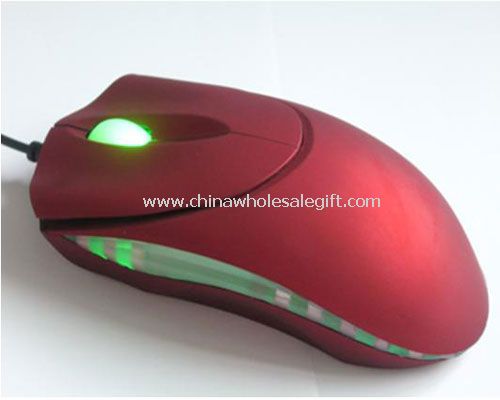 3D optical mouse with Blue light wheel