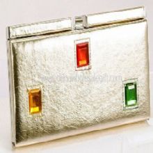 Metallic Shiny PVC Evening Frame Bag images