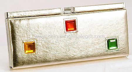 Metallic Shiny PVC Evening Frame Bag