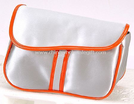 Polyester Satin Cosmetic Bags