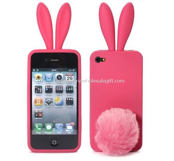 rabbit for apple iphone 4G case