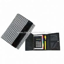 Polyester Jacquard Organiser with Pen, Refill Pages, Caculator images