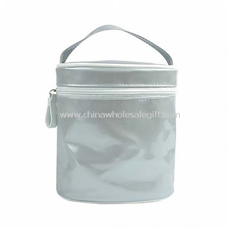Pearlized Shiny PVC Cosmetic Bag