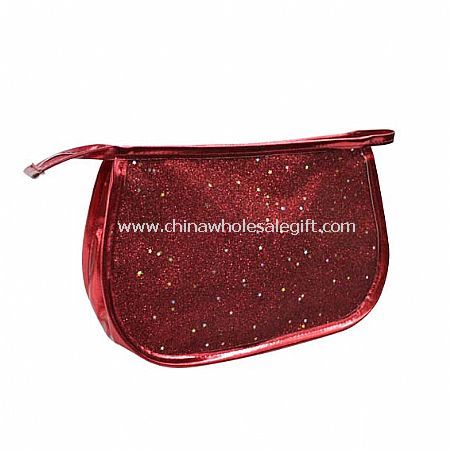 Sparkling PU Cosmetic Bag